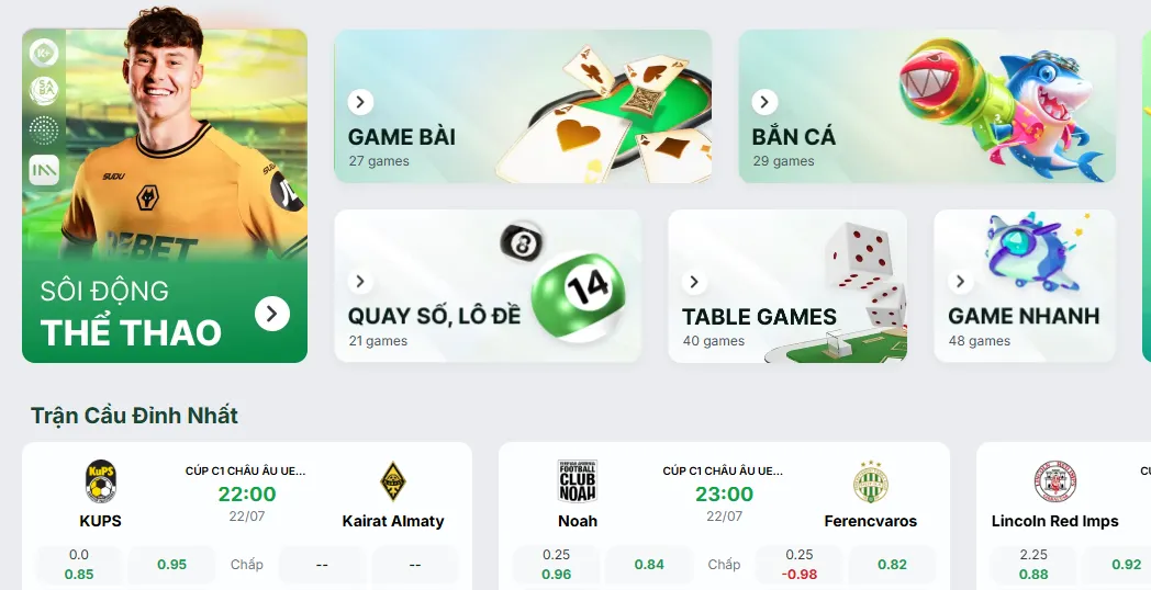 Trải nghiệm cá cược thể thao hiện đại tại Topbet 2 Tỷ lệ kèo nhà cái cạnh tranh tại Topbet